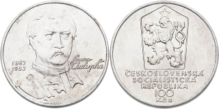 Československo 1953 - 1993, 100 Kčs 1983, 100. výročí úmrtí Samo Chalupky
