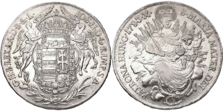 Josef II. 1780-1790, Tolar 1783 B