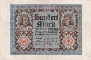 Německo, 100 Marek 1920