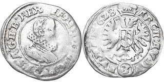 Ferdinand II. 1619 - 1637, 3 Krejcar 1628