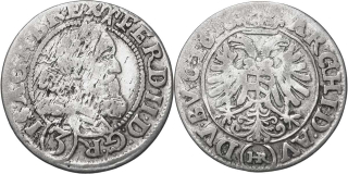 Ferdinand II. 1619 - 1637, 3 Krejcar 1628