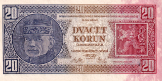 Československo 1919 - 1939, 20 Korun 1926