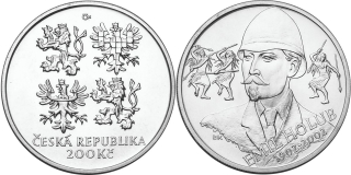 Česká republika, 200 Kč 2002 běžná kvalita, Emil Holub, NENÍ CERTIFIKÁT!