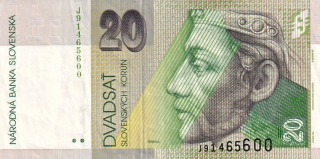 Slovensko, 20 Koruna 2001