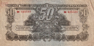 Maďarsko, 50 Pengö 1944