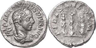 Řím císařství, Elagabalus 218 - 222, AR Denár