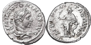 Řím císařství, Elagabalus 218 - 222, AR Denár