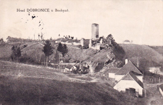 Okres Tábor, hrad Dobronice u Bechyně