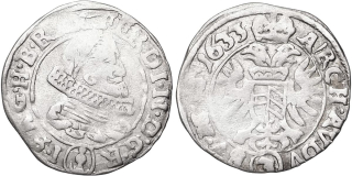 Ferdinand II. 1619-1637, 3 Krejcar 1633