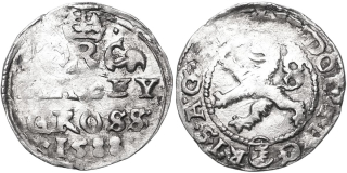 Rudolf II. 1576 - 1612, Malý groš 1588, Kutná Hora - Šatný