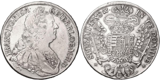 František Lotrinský 1745 - 1765, Tolar 1758 KB