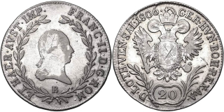 František II. 1792 - 1835, 20 Krejcar 1806 B