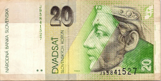 Slovensko, 20 Koruna 2001