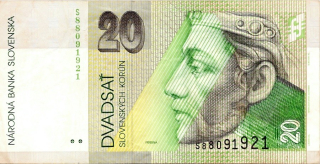 Slovensko, 20 Koruna 2004