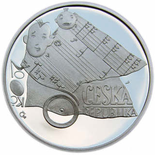 Česká republika, 200 Kč 2006, proof, Jaroslav Ježek