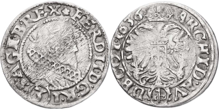 Ferdinand II. 1619 - 1637, 3 Krejcar 1636