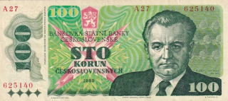 Československo 1970 - 1989, 100 Kčs 1989 