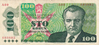 Československo 1970 - 1989, 100 Kčs 1989 