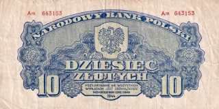 Polsko, 10 Zlotych 1944