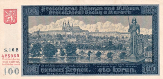 Protektorát 1939 - 1945, 100 Koruna 1940
