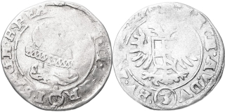 Ferdinand II. 1619 - 1637, 3 Krejcar 1627