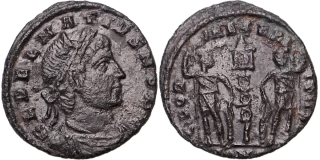 Řím císařství, Dalmatius 335-337, malý Follis