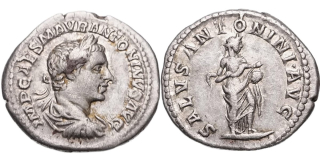 Řím císařství, Elagabalus 218 - 222, AR Denár
