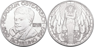 Rakousko, 500 Schlilling 1989