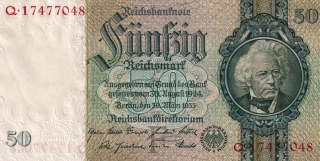 Německo, 50 Reichsmark 1933