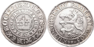 Česká republika, pamětní groš kutnohorský Václav II.