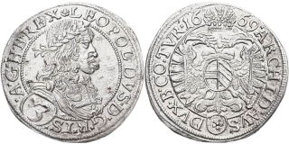 Leopold I. 1657 - 1705, 3 Krejcar 1669