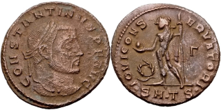 Řím císařství, Constantinus I. 307 - 337, AE Follis