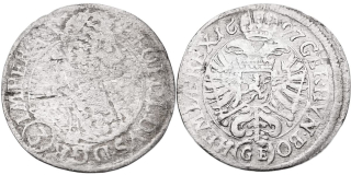 Leopold I. 1657 - 1705, 3 Krejcar 1697