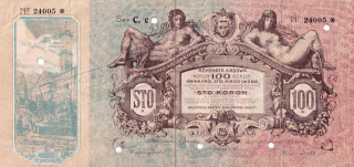 Polsko, Lwow, 100 Korona 1915