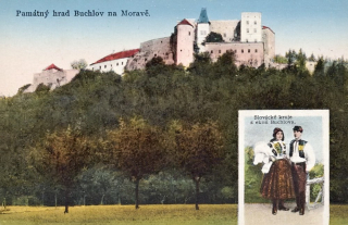 Okres Uherské Hradiště, hrad Buchlov na Moravě