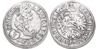 Leopold I., 1657 - 1705, 3 Krejcar 1701 FN
