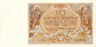 Polsko, 10 Zlotých 1929