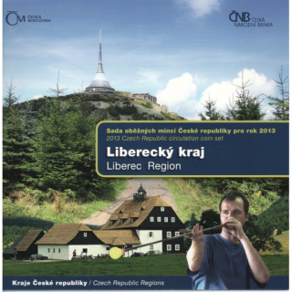 Česká republika, Sada oběžných mincí 2013, Liberecký kraj