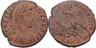 Řím císařství, Constantius II. 337 - 361, 1/2 Centenionalis
