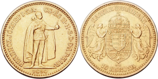 František Josef I. 1848 - 1918, 10 Koruna 1894 KB