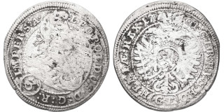 Leopold I., 1657 - 1705, 3 Krejcar 1701 FN