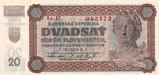 Slovenská republika 1939 - 1945, 20 Korun 1942