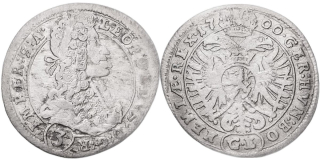 Leopold I., 1657 - 1705, 3 Krejcar 1700