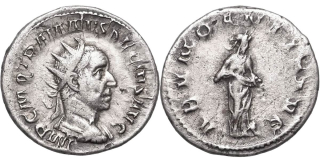 Řím císařství, Traianus Decius, 249 - 251, AR Antoninian