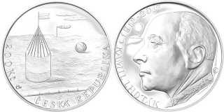 Česká republika, 200 Kč 2012 proof, Kamil Lhoták