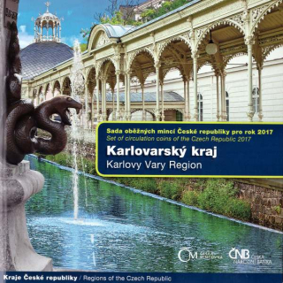 Česká republika, Sada oběžných mincí 2017, Karlovarský kraj