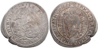 Leopold I. 1657 - 1705, XV Krejcar 1676 NB-LM, Velká Baňa