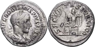 Řím císařství, Gordianus III. 238 - 244, AR Denár