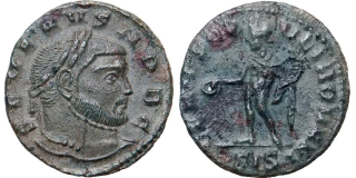 Řím císařství, Severus II. 305 - 307, 1/4 Follis