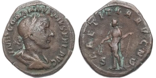 Řím kolonie, Gordianus III., 238 - 244, Sestercius